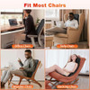 Slothmore Vibration Back Massager For Chair With Heat, Multi-Zone Massage Seat Cushion, Full Back & Seat Coverage, Adjustable Modes, Comfortable Pad For Office & Home
