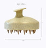 Cricket Scalp Massage And Shampoo Brush, Scalp Care, Scrub, Exfoliate, At Home, Salon, Beige