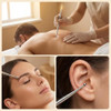 Zjo Acupressure Pen, Stainless Steel Reflexology Tool For Face And Body, Manual Trigger Point Massage Tool For Deep Tissue Pressure Point Release, Professional Lymphatic Drainage For Ear, Neck, Back