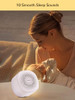 Dearan White Noise Sound Machine For Baby With 7Color Night Light, Portable Mini Sleep Sound Machine, Calm,Relax -Smooth Sound White Noise Machine Timer And Memory Home,Travel