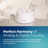 Adaptive Sound Technologies Lectrosound - Noise Machine For Optimal Sleep Environment - Non-Looping Nature Sounds - Precision Volume Settings - Speech Privacy - Travel-Ready