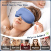 Yincook Cordless Heated Eye Mask,Light Blocking 3D Sleeping Eye Mask With Adjustable Heat, Vibration And Timer Settings,Portable Rechargeable Mask,For Eye Fatigue, Better Sleep,Dry Eye Comfort, Men & Women