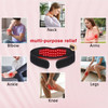 Dgqy Cordless Red Light Therapy Belt For Neck & Chin - 8 Color Infrared (630Nm&850Nm) Facial Tightening & V-Lift Wireless, Portable Wrap For Jawline Home Travel Use