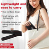 Dgqy Cordless Red Light Therapy Belt For Neck & Chin - 8 Color Infrared (630Nm&850Nm) Facial Tightening & V-Lift Wireless, Portable Wrap For Jawline Home Travel Use