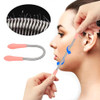 Tiiyee Facial Hair Remover, Hair Removal Spring Epilator Coil Threading Tool Stainless Steel Portable For Women Removing Unwanted Upper Lip Eyebrow Chin Cheeks Mustache Neck Sideburns Fuzz Beauty