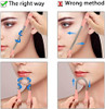 Tiiyee Facial Hair Remover, Hair Removal Spring Epilator Coil Threading Tool Stainless Steel Portable For Women Removing Unwanted Upper Lip Eyebrow Chin Cheeks Mustache Neck Sideburns Fuzz Beauty