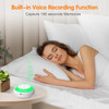 Xyngu Portable White Noise Sound Machine For Baby, Kids, Adults Sleep - 24 Soothing Natural Sounds, 7 Color Night Light, Portable Wireless Bluetooth Pillow Speaker For Home, Travel, Nursery, Office