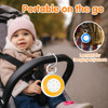 Xyngu Portable White Noise Sound Machine For Baby, Kids, Adults Sleep - 24 Soothing Natural Sounds, 7 Color Night Light, Portable Wireless Bluetooth Pillow Speaker For Home, Travel, Nursery, Office