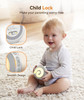 Dreamegg Portable Sound Machine Baby - D11 White Noise Machine For Baby Sleeping With Night Light, White Noise, Lullaby, Nature Sounds, Child Lock, Usb Rechargeable Sound Machine For Travel Nursery