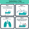Virth Mucus Relief Device By Virth - Breathing Exercise Device - Clear Lungs - Flutter Valve Lung Exerciser Device - Lung Cleanse & Breathing Treatment - Health & Wellness Device - Enhanced Comfort