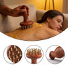 Dhsun 29-Teeth Copper Gua Sha Massage Comb, Meridian Massage Brush For Full Body And Scalp, Portable Spa Therapy Tool For Neck Shoulder Back Leg( ) 1 Pcs