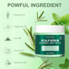 Zengyqi Scalp Scrub, Rosemary & Mint Oil & Biotin Scalp Exfoliator Scrub Shampoo With Silicone Cleansing Massager, Hair Treatment For Itchy Scalp, Dandruff & Buildup Removal & Thick And Strong Hair Growth