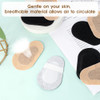 Wy Lighting Level Adhesive Eye Patches Light Blocking Disposable Eyepatch Sticker Breathable Non-Woven Cotton Eye Shield Tape Easy Peeling Latex Free Eyecare Bandages Fatigue 3 2 Inches 30 Pcs
