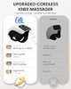 Cili Knee Massager With Heat And Red Light Therapy,2026 Updated Fast-Heating Pad For Knee Pain Relief,Long-Lasting Rechargeable Battery,Ultra-Quiet,Perfect Fit For Knee Curve For Home,Office Use