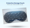 Slumbriq Cooling Eye Mask For Sleeping Reusable Hot & Cold Gel Eye Mask With Adjustable Strap Wide Coverage Sleep Eye Mask For Relaxation Travel & Eye Comfort