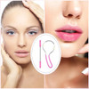 Andibro Spring Facial Hair Removers For Women, Spring Manual Epilator Hair Removal Threading Tools Face Hair Remover With Handle 4Pcs