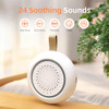 Yiwei Hatch Portable Pink Sound Machine, Nature Sound White Noise Sound Machine With Night Light For Sleep, Meditation, Relaxation, Anxiety Relief, Concentration For Adults Kids Baby Adhd Home Office Travel