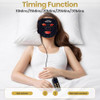 Deccasa Red Light Mask For Face & Neck, 4 Light With 850Nm Nir, Red, Blue Led Face Mask, Eye Protection & Remote Control, 3000Mah Rechargeable At-Home Facial Beauty Device