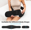 Comfier Cordless Back Heating Pad For Back Pain,Lower Back Massager,3 Massage Modes & 2 Vibration Intensity,Auto Shut Of,Extend To 58"