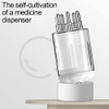 Waylenbo Scalp Applicator Comb, Oil Applicator Bottle, Hair Oil Applicators For Medicine Scalp Head Fluid Comb Essential Oil, Thick Thin Mini Head Massager, For Hair Growth Care