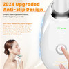 Ayattecy Portable Neck And Face Massager, Multifunctional Facial Massage Tool, 7 Color Led Face Neck Massager For Skin Care Routine At Home, Easy To Use