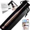 Smartyou Products Coppervive Pure Copper Acupressure & Massage Wand Dual Tip Tool For Nasal Hygiene Reflexology Stress Relief & On-The-Go Wellness With Velvet Pouch & Metal Case