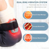 Ds Savoring Multifunctional Full-Body Fascia Ring Massager, 3 Modes & 6 Intensities, Deep Tissue Vibration, Hands-Free Electric Massage Ring For Muscle Recovery & Relaxation, For Athletes & Office Workers
