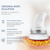 Vibro Sculpt 1.0 Body Sculpting Machine Lymphatic Drainage Massager & Cellulite Massage Tool For Legs Stomach & Arms With Interchangeable Pads That Helps Improve Skin Texture