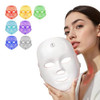 Toyhis Led Face Mask Light Therapy Led Light Therapy Mask For Face 'Portable 7 Colors Led Facial Skin Care Mask For Home Use Rechargeable