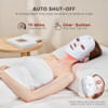Toyhis Led Face Mask Light Therapy Led Light Therapy Mask For Face 'Portable 7 Colors Led Facial Skin Care Mask For Home Use Rechargeable