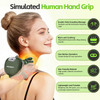 Aoleray Shoulder And Neck Massager, Heated Neck Massager, Wireless Portable Neck Massager With Fingers, 4D Kneading Massage, Simulates A Real Hand Massage To Relieve Muscle Tension, Ideal (Green)