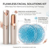 Timirax Facial Hair Remover For Women, Electric Face Shaver With Led Light, Painless Hair Removal Device For Face, Peach Fuzz & Upper Lip, Rechargeable, Includes Head & Gel