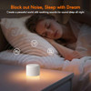 Smilebop White Noise Machine With Night Light, 18 Soothing Sounds Portable Sound Machine For Baby Adults, Mini Travel Sound Machine For Sleeping With Memory Timer, Office Hotel
