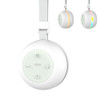 Wobrikosee Portable Sound Machine For Baby Kids Adults, Usb Rechargeable White Noise Machine With Timer Function,18 Smooth Sounds, 256-Color Changing Mood Light, Memory Function, Sound Therapy For Home, Travel