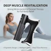 Tffuam Heated Muscle Scraper Tool, Electric Fascia Knife Massager With Vibration & Ems, Upgrade Multifunctional Body Gua Sha Massage Tool For Deep Tissue Relief Muscle Relaxation Full Body Contouring