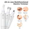 Automoness Antomoness Electric Eyebrow Trimmer For Women Hair Remover For Eyebrow Nose Face And Body Hair Removal With Led Light And Lithium-Powered Rechargeable Painless
