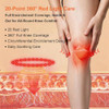 Deity Knee Massager Smart With Heat, Vibration, 3D Massage, Red Light, 4-In-1, Cordless Portable Knee Massager With Led Large Screen, s For Grandma & Grandpa