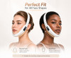 Cteart Electric Double Chin Device And V-Face Machine With 8 Modes And 15 Gear Adjustable Intensities - Intelligent Double Chin Machine For V-Face