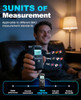 Akefta Breathalyzer, 2026 Breathalyzers For Alcohol With Lcd Digital Display Personal Portable Alcohol Breathalyzer Tester With 5 Mouthpieces For Home And Party Use