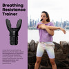 Black Squid Blacksquid Breathing Exercise Device - Fitness Breather Strength & Endurance Trainer - Athletes Mouth Inhale Breather Stamina Booster Mouthpiece Training Tool