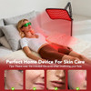 Solurgen Red Light Therapy For Face And Body, 660Nm Red + 850Nm Near-Infrared Led Light Therapy Device With Adjustable Stand, Light Therapy For Face & Body At Home