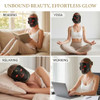 X-Vitalis Red Light Therapy Mask For Face & Lip Care, Wireless 84 4-Core Led Beads With 4 Wavelengths (660/850/450/590Nm), Food-Grade Silicone, Versatile Home & Travel Skincare Device