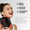 Vivchic Red Light Therapy For Face 4 Wavelengths Red Light Mask(660Nm Red 850Nm Nir Blue Yellow) 84 Leds Wireless 2000Mah Charging Multiple Light Modes Anti-Aging & Brightening(Black)