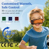 Yoeyou Wireless Heated Nasal Mask For Dry Air & Ac Environments, 16 Red Light Beads, 3 Heat Levels, Usb Rechargeable, Portable Nose Cover For Travel & Daily Comfort