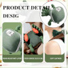 Dybyss Bionic Hand Neck And Shoulder Massager With Heat, Shiatsu Kneading Trapezius Muscle Massager, Cordless Portable Full Body Massage Device, For Office Workers & Parents