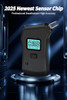 Ziwusmil Breathalyzer, Breathalyzers For Alcohol With Lcd Digital Display, Portable Alcohol Breathalyzer Tester Home And Party Use With 5 Mouthpieces