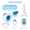 Sonmol Digital Breathing Exercise Device For Lungs | Lung Trainer For Respiratory Muscle Training | Breathing Trainer For Better Breath | Lung Exerciser Device Mobile App Included
