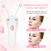 Flylin Facial Hair Remover, Electric Women Cordless Facial Threading Epilator Ladies Beauty Hair Remover Usb Rechargeable Facial Trimmer Cotton Threading Hair Shaver