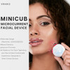 Vraiko Minicub Microcurrent Facial Device For Beginners, Jawline Sculpting & Toning Tool With Gentle Waves For Face Lifting Contouring And Double Chin, Mini True Beauty Glow Home Skin Care