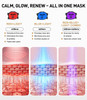 Zorendi Red Light Therapy For Face,7 Colors Near Infrared Led Face Mask Light Therapy, Portable Anti-Aging & Skin Rejuvenation Device For Home & Travel, For Women